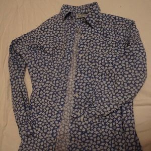 retro LL Bean button up shirt